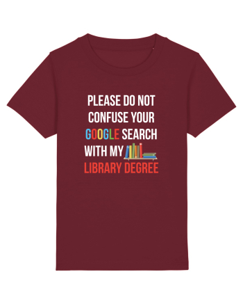 LIBRARY DEGREE Burgundy