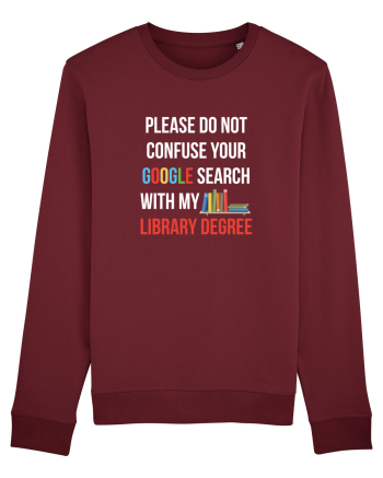 LIBRARY DEGREE Burgundy