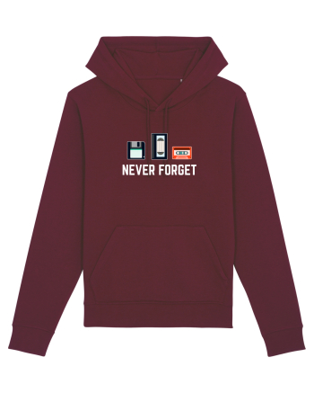 NEVER FORGET Burgundy