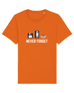 NEVER FORGET Tricou mânecă scurtă Unisex Rocker