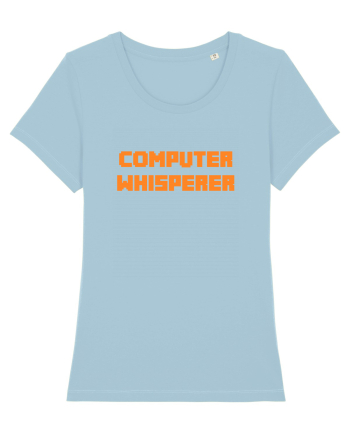 COMPUTER WHISPERER Sky Blue
