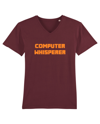 COMPUTER WHISPERER Burgundy