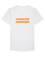 COMPUTER WHISPERER Tricou mânecă scurtă guler larg Bărbat Skater