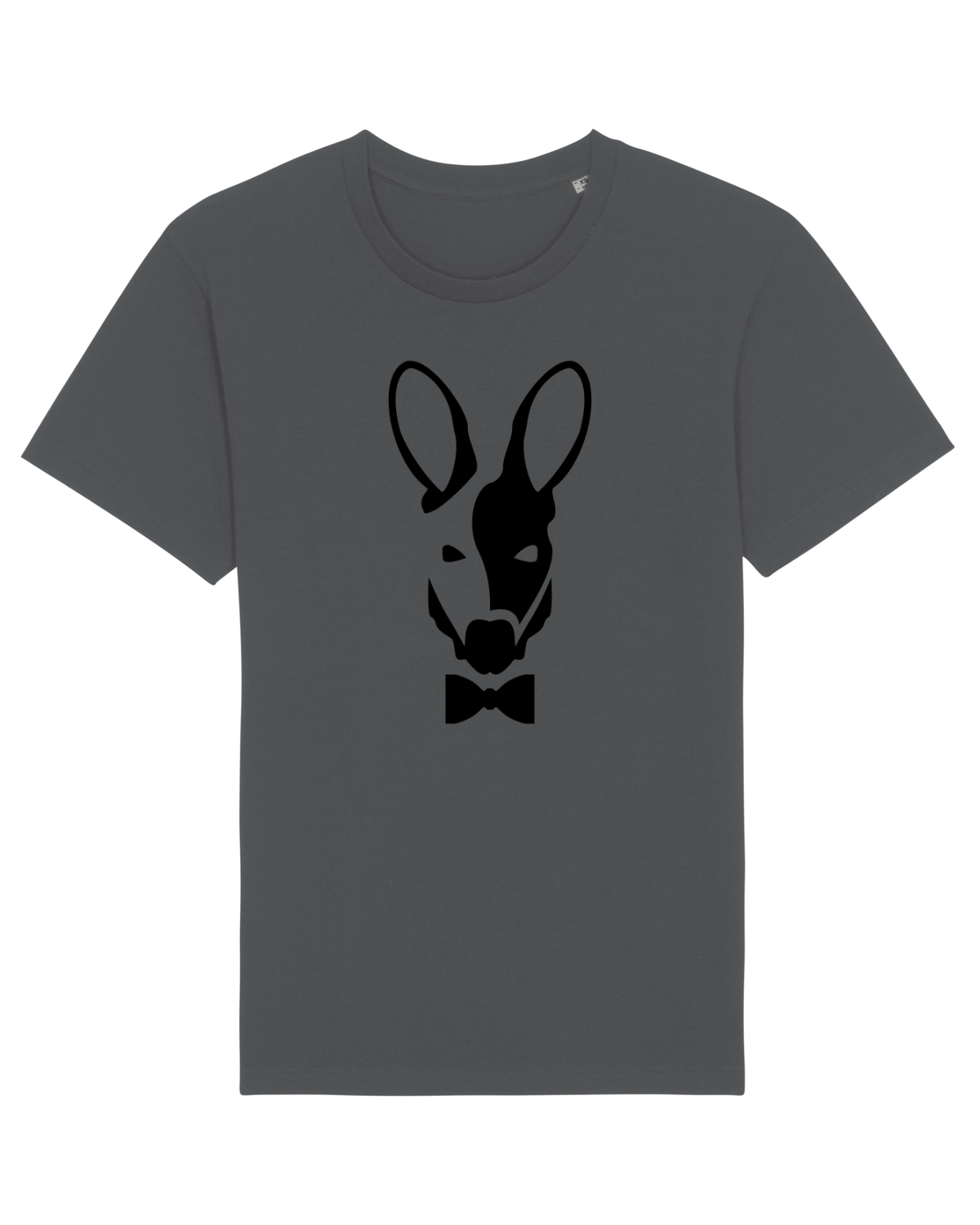 Tricou mânecă scurtă Unisex Rocker Anthracite