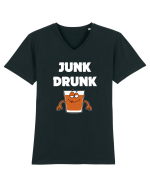 DRUNK Tricou mânecă scurtă guler V Bărbat Presenter