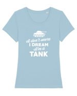 SNORE Tricou mânecă scurtă guler larg fitted Damă Expresser