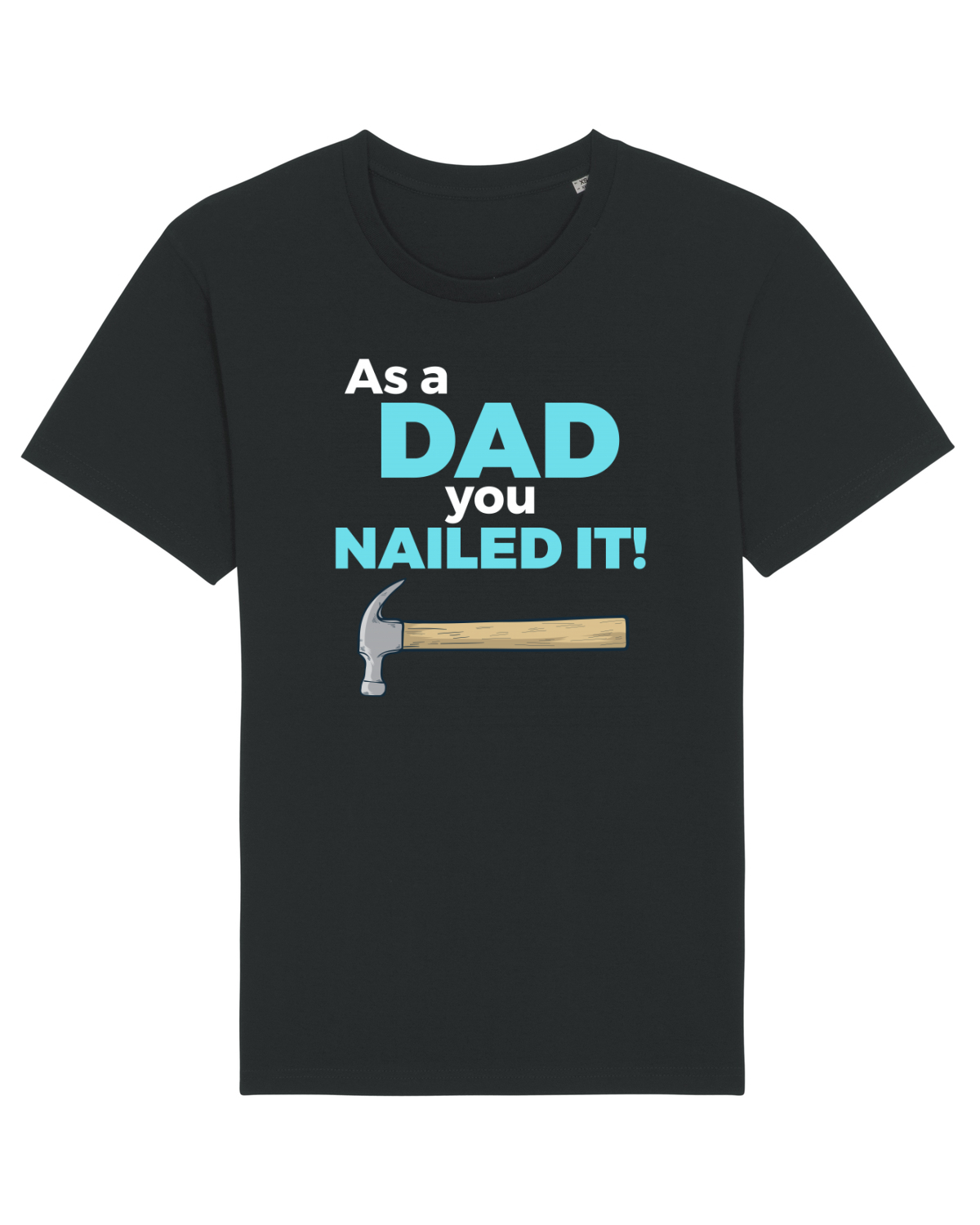 Tricou mânecă scurtă Unisex Rocker Black