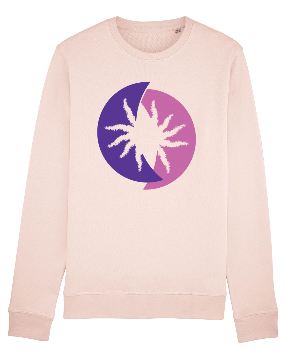 Bluză mânecă lungă Unisex Rise Candy Pink