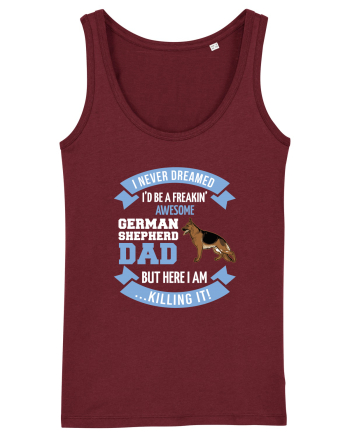 GERMAN SHEPHERD Burgundy