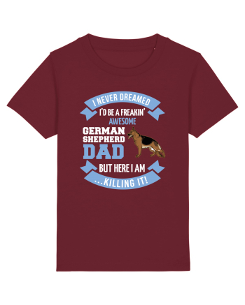 GERMAN SHEPHERD Burgundy