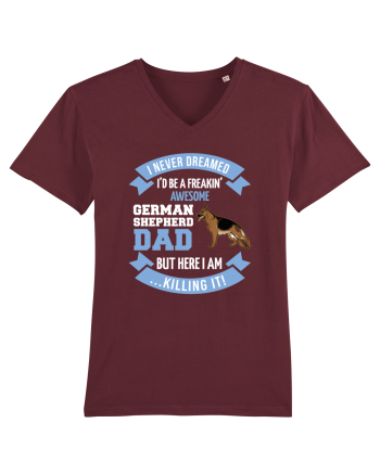 GERMAN SHEPHERD Burgundy