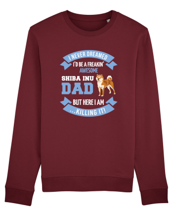 SHIBA INU Burgundy