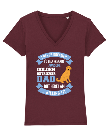 GOLDEN RETRIEVER Burgundy