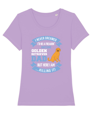 GOLDEN RETRIEVER Lavender Dawn