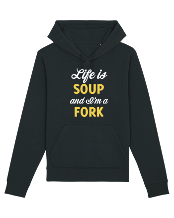 LIFE IS A SOUP Black