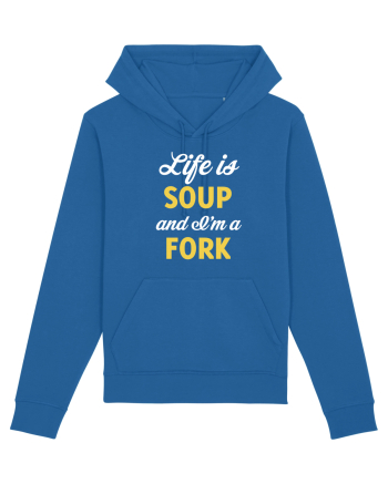 LIFE IS A SOUP Royal Blue