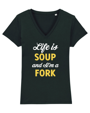 LIFE IS A SOUP Black