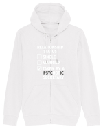 RELATIONSHIP STATUS Hanorac cu fermoar Unisex Connector