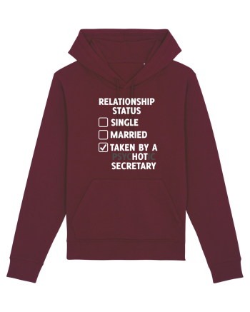 RELATIONSHIP STATUS Burgundy