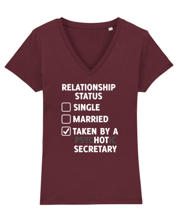 RELATIONSHIP STATUS Burgundy