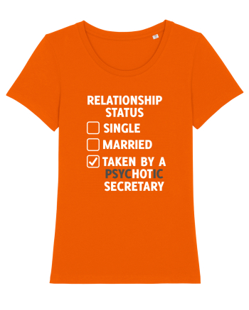 RELATIONSHIP STATUS Bright Orange