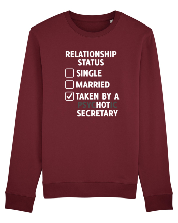 RELATIONSHIP STATUS Burgundy
