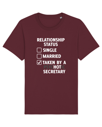 RELATIONSHIP STATUS Burgundy