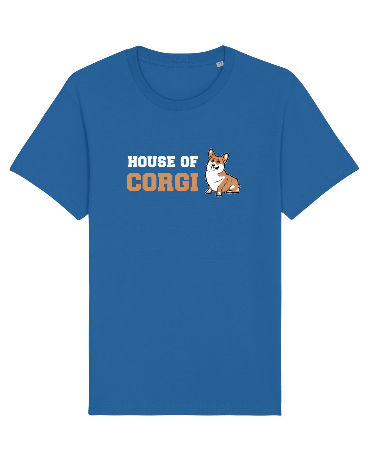 Tricou mânecă scurtă Unisex Rocker Royal Blue