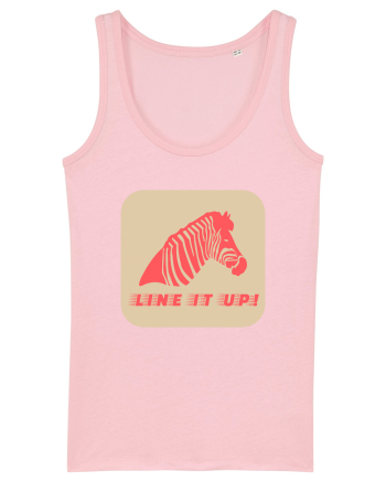 Zebra Line It Up Cotton Pink