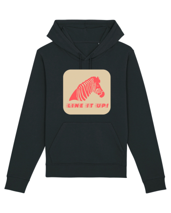 Zebra Line It Up Black