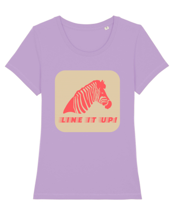 Zebra Line It Up Lavender Dawn
