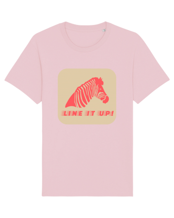 Zebra Line It Up Cotton Pink