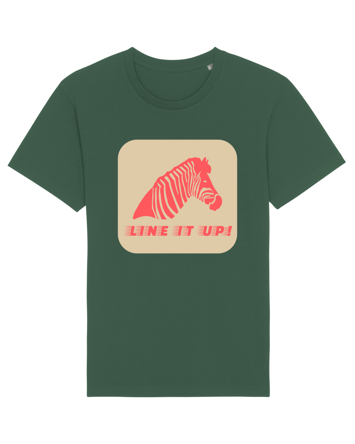 Tricou mânecă scurtă Unisex Rocker Bottle Green