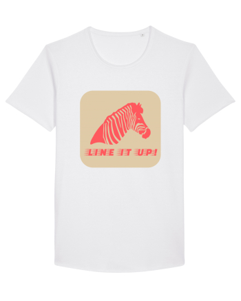 Zebra Line It Up White