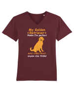 GOLDEN RETRIEVER Tricou mânecă scurtă guler V Bărbat Presenter