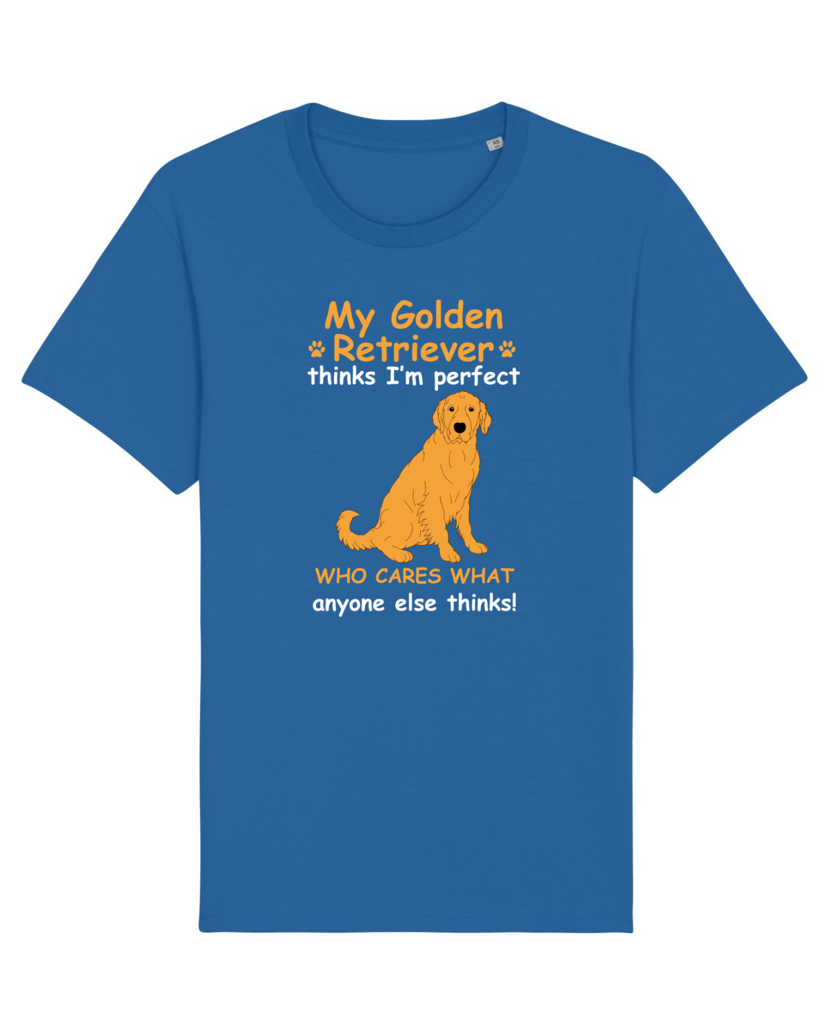 Tricou mânecă scurtă Unisex Rocker Royal Blue
