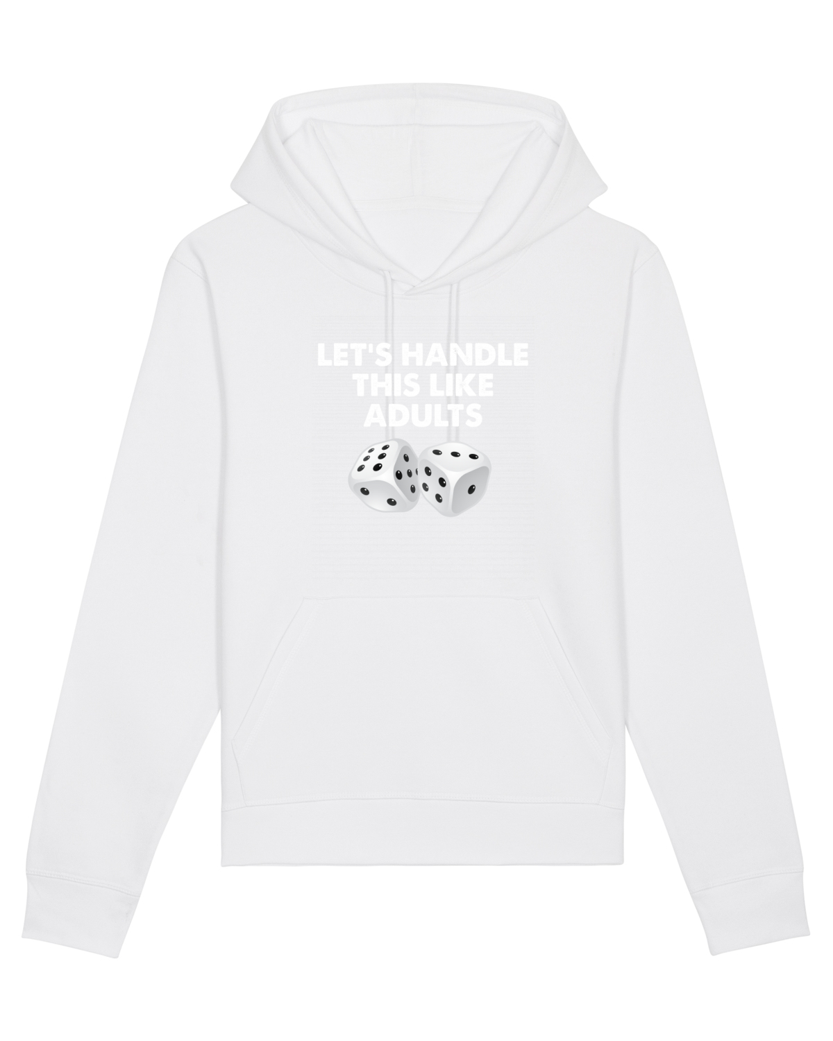 Hanorac Unisex Drummer White