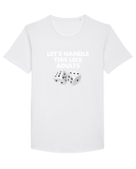 ADULTS Tricou mânecă scurtă guler larg Bărbat Skater