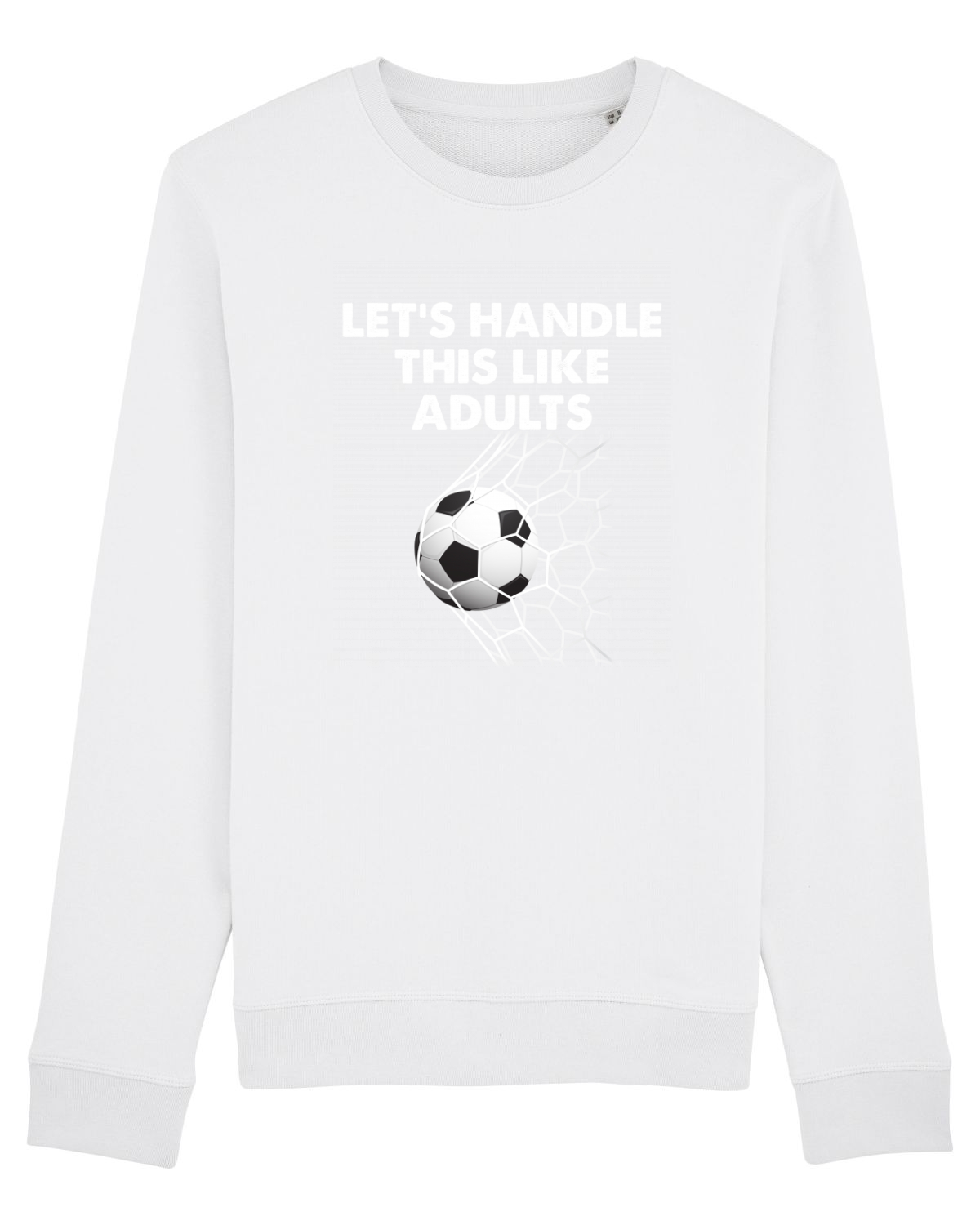 Bluză mânecă lungă Unisex Rise White