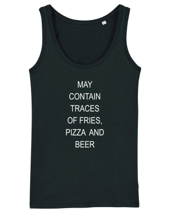 TRACES OF FRIES PIZZA BEER Black