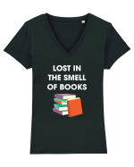 BOOKS Tricou mânecă scurtă guler V Damă Evoker