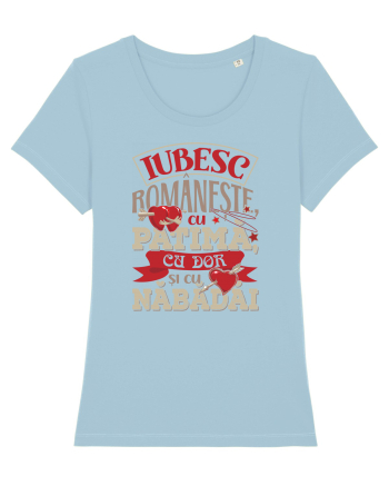 Iubesc românește Sky Blue