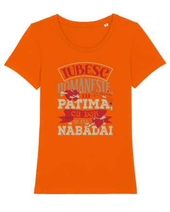 Iubesc românește Bright Orange