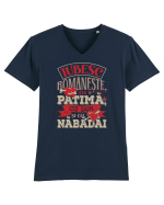 Iubesc românește Tricou mânecă scurtă guler V Bărbat Presenter