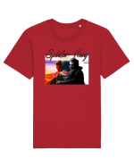 Spider Hug. Peters Hugging  Tricou mânecă scurtă Unisex Rocker