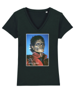 Michael Jackson Tricou mânecă scurtă guler V Damă Evoker