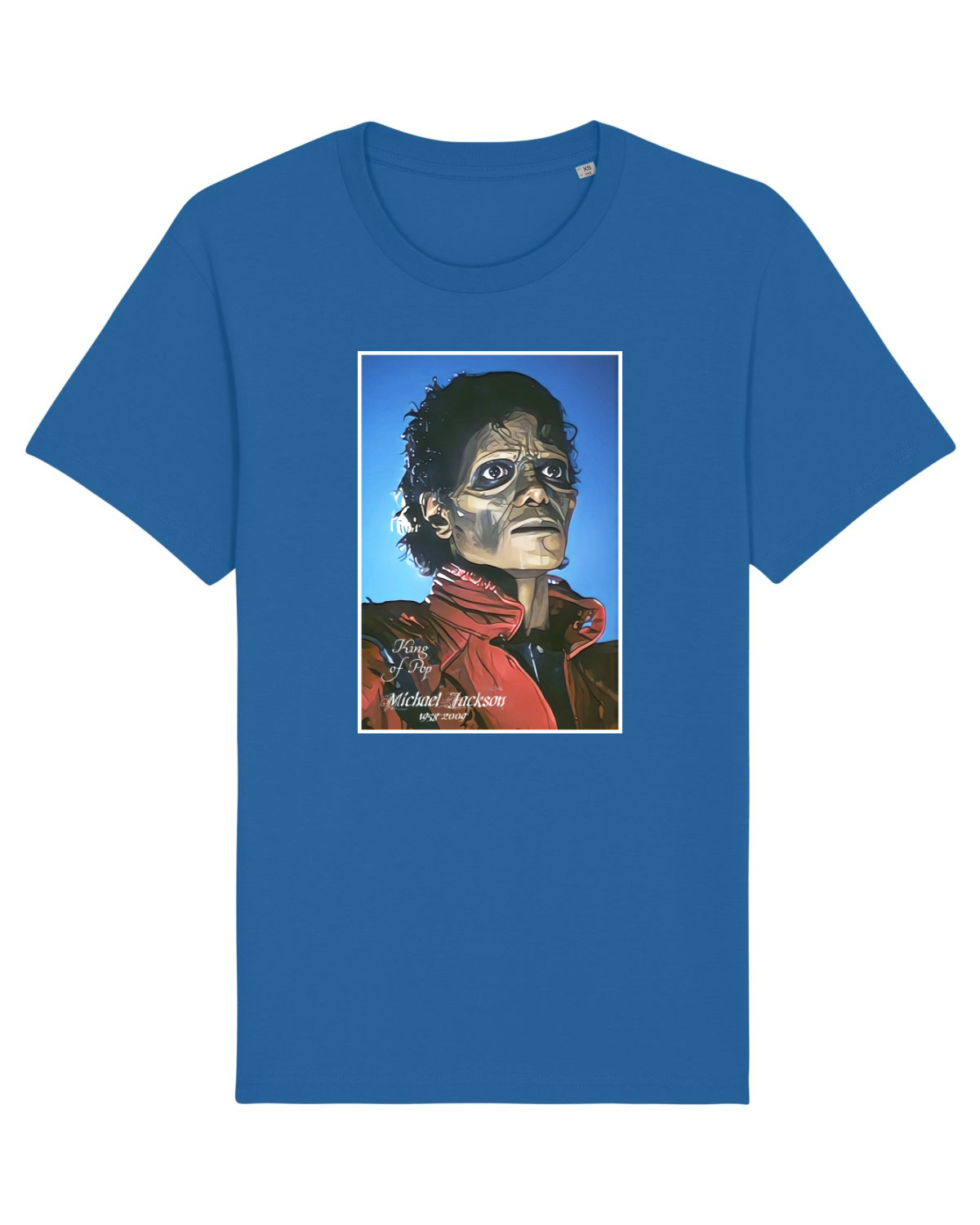 Tricou mânecă scurtă Unisex Rocker Royal Blue