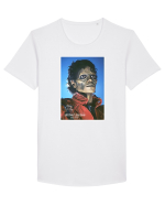 Michael Jackson Tricou mânecă scurtă guler larg Bărbat Skater
