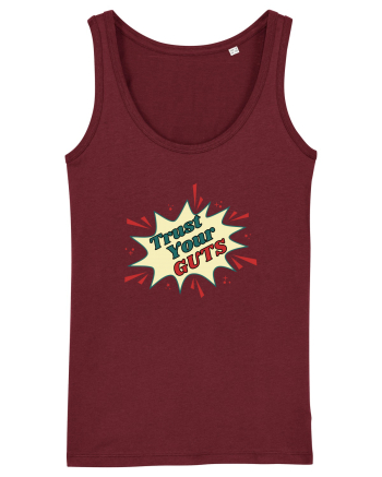 Pop Art  Burgundy