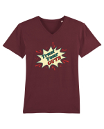 Pop Art  Tricou mânecă scurtă guler V Bărbat Presenter